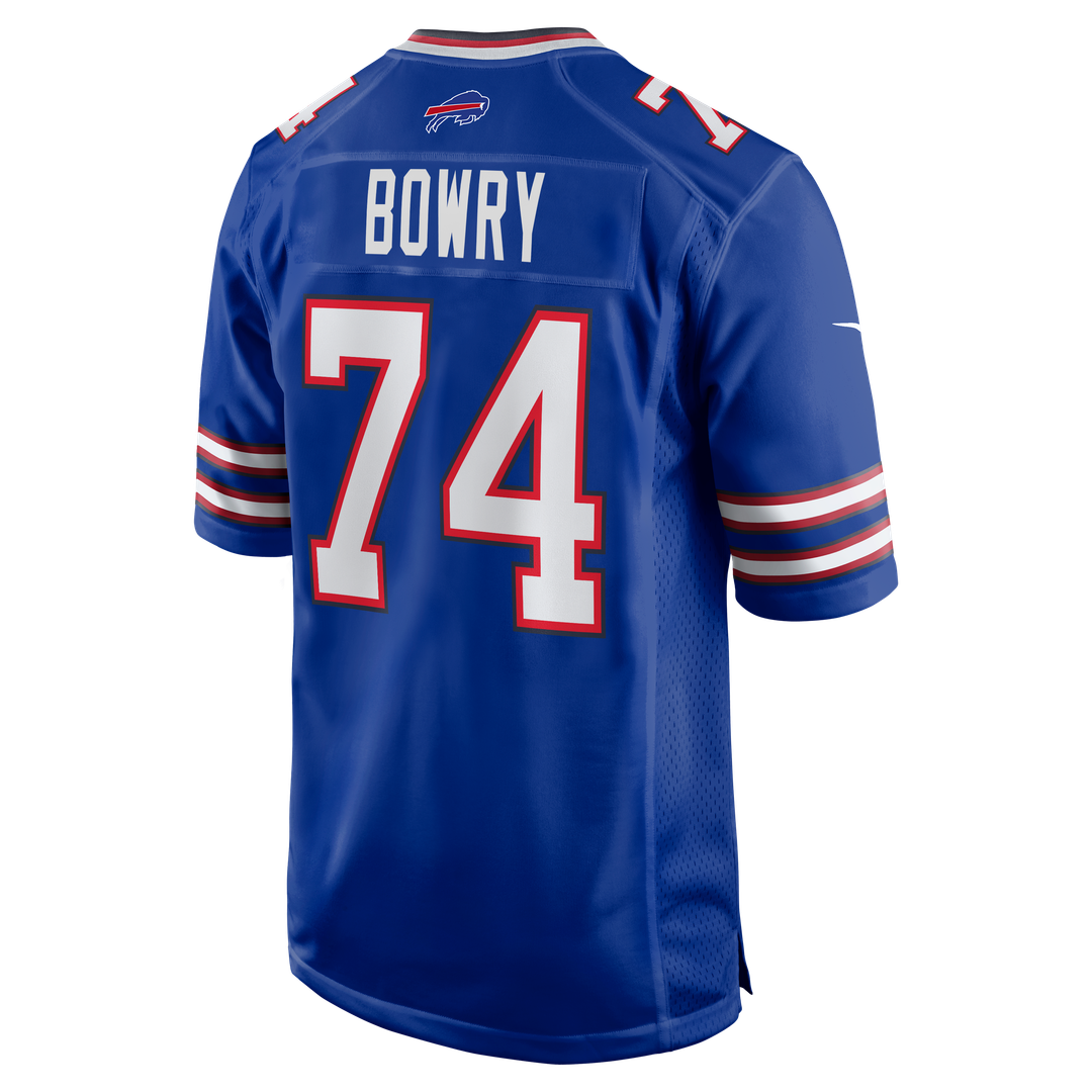 Jude Bowry Buffalo Bills Nike Team Game Jersey - Royal