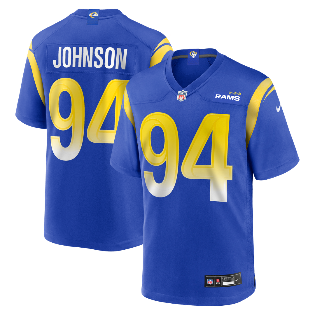 Desjuan Johnson Los Angeles Rams Nike Home Game Jersey - Royal