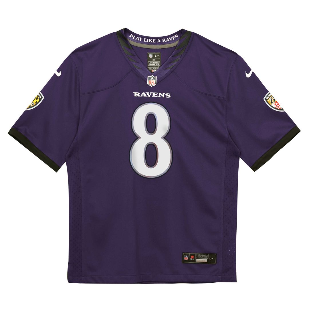Lamar Jackson Baltimore Ravens Nike Toddler Team Game Jersey - Purple