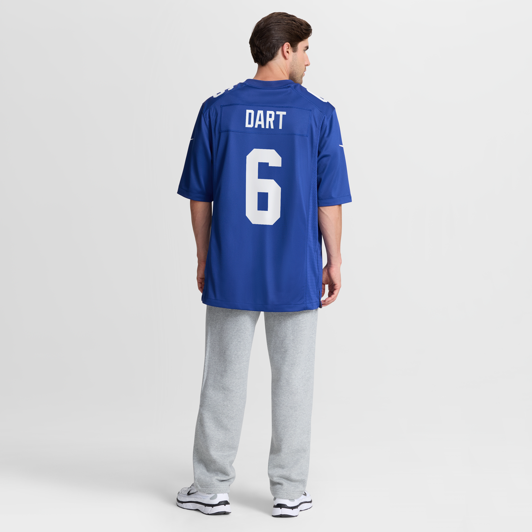 Jaxson Dart New York Giants Nike  Game Jersey - White