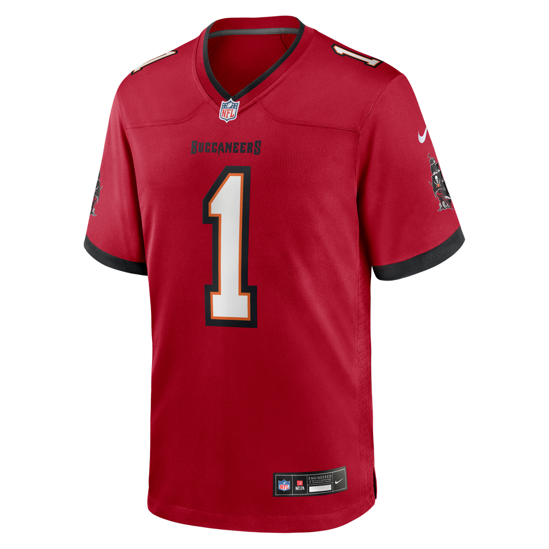 Number 1 Dad Tampa Bay Buccaneers Nike Game Jersey - Red