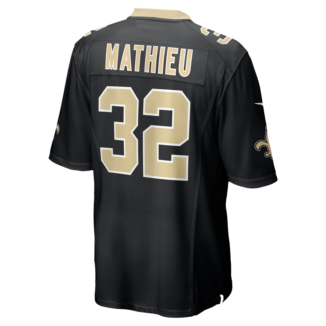 Tyrann Mathieu New Orleans Saints Nike Game Jersey - Black