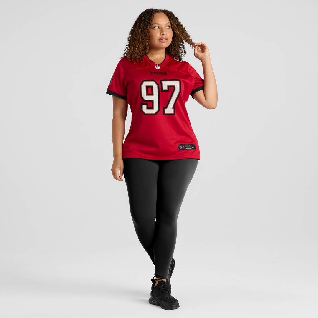 Al-Quadin Muhammad Tampa Bay Buccaneers Nike Women's Team Game Jersey - Red