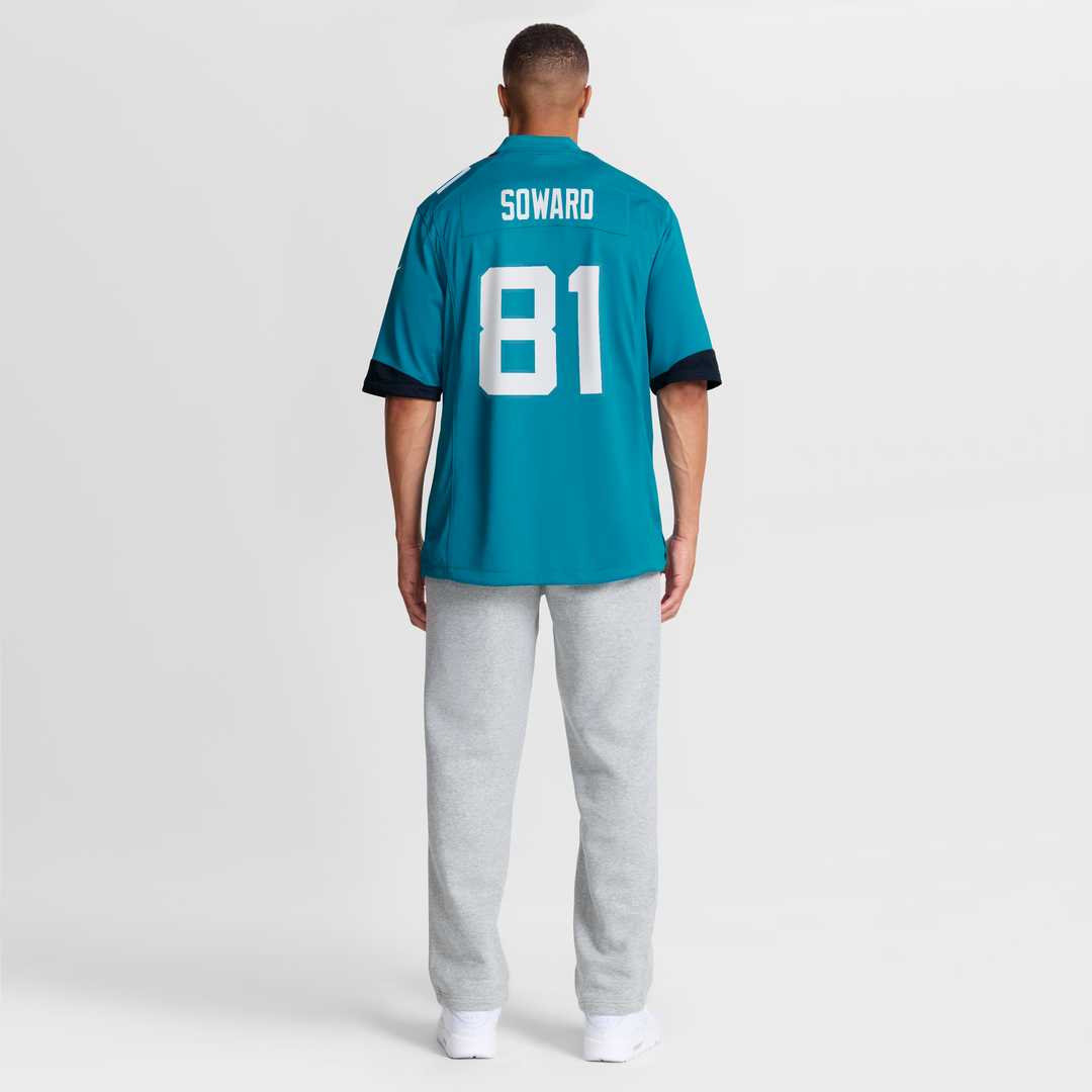 R. Jay Soward Jacksonville Jaguars Nike Retired Player Team Game Jersey -  Teal
