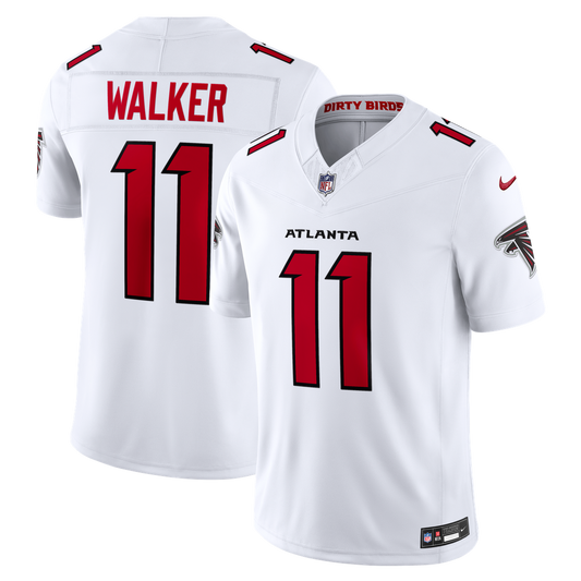 Jalon Walker Atlanta Falcons Nike Vapor F.U.S.E. Stitched Limited Jersey - White