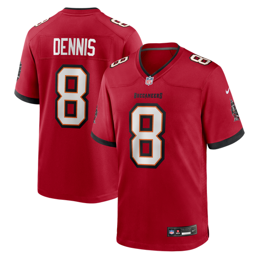 SirVocea Dennis Tampa Bay Buccaneers Nike Game Jersey - Red