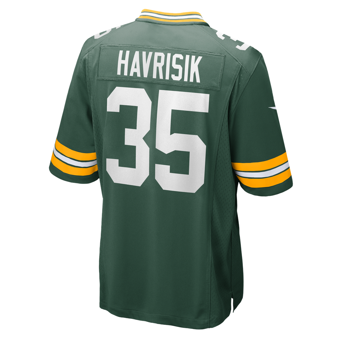 Lucas Havrisik Green Bay Packers Nike Team Game Jersey -  Green