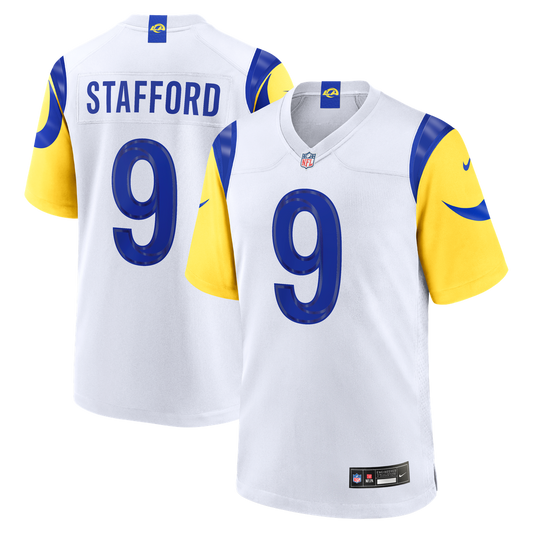 Matthew Stafford Los Angeles Rams Nike White Game Player Jersey - White