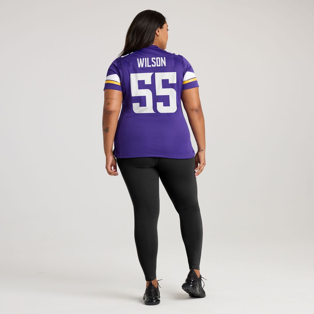 Eric Wilson Minnesota Vikings Nike Women's Team Game Jersey -  Purple