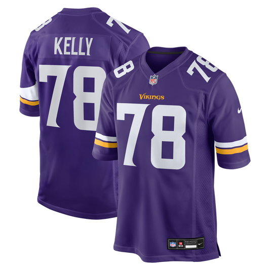 Ryan Kelly Minnesota Vikings Nike Team Game Jersey -  Purple