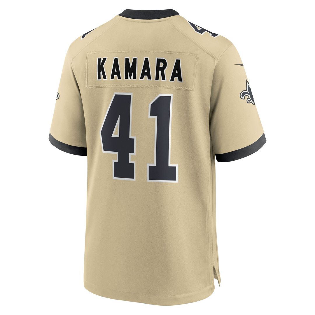 Alvin Kamara New Orleans Saints Nike Youth Game Jersey - Black