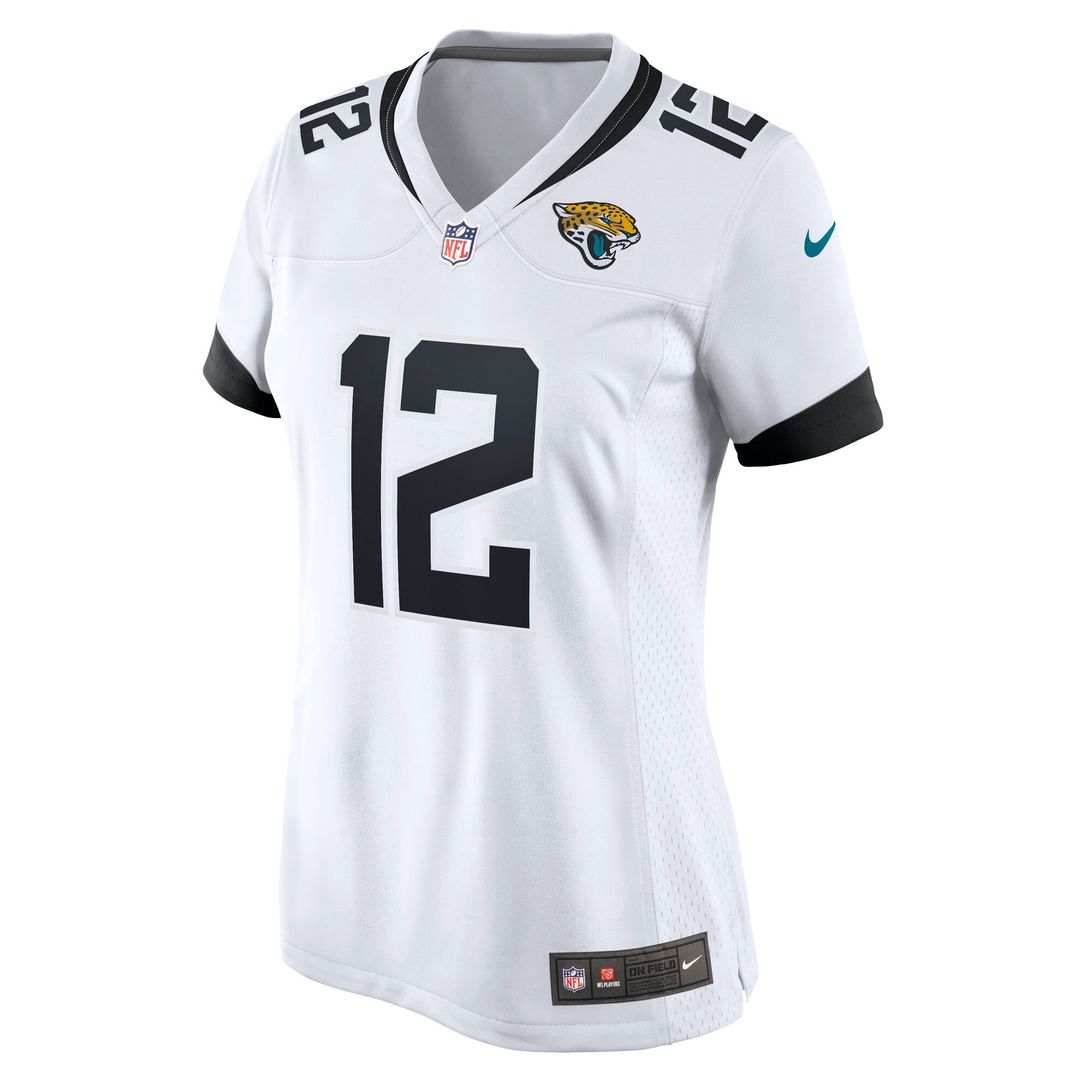 Travis Hunter Jacksonville Jaguars Nike Women's Game Jersey -  White
