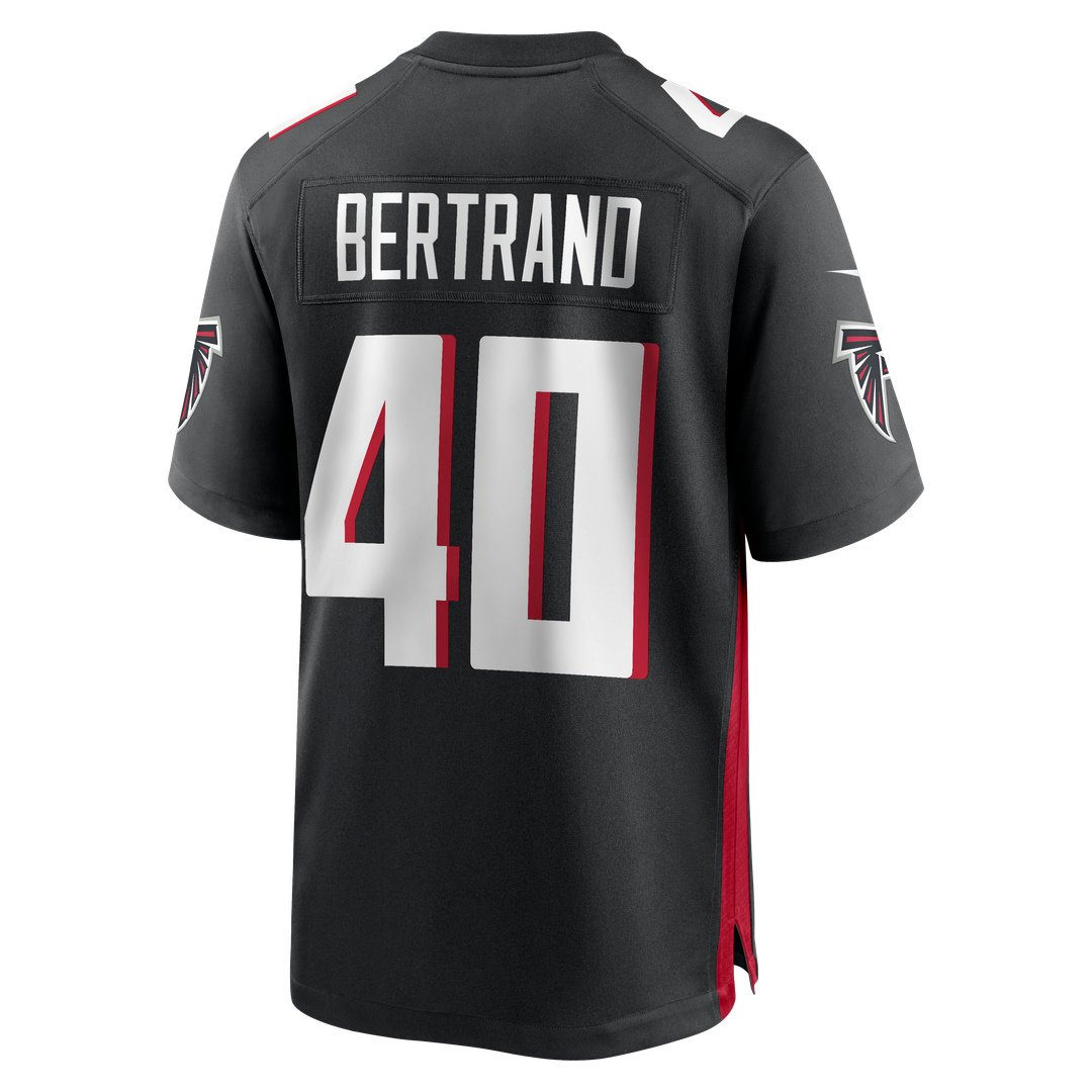 JD Bertrand Atlanta Falcons Nike Team Game Jersey -  Black