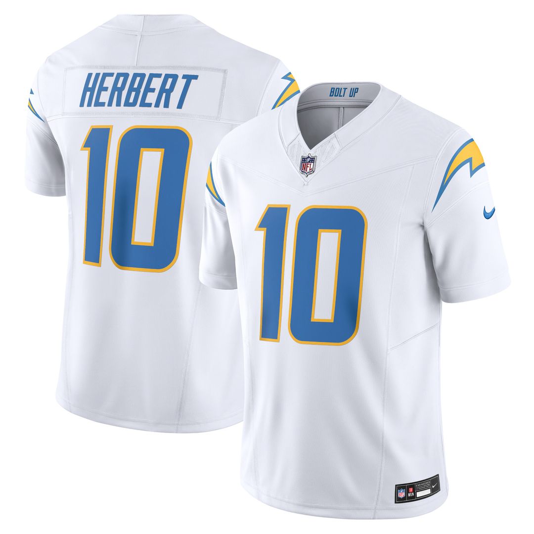 Justin Herbert Los Angeles Chargers Nike Vapor F.U.S.E. Limited Jersey - Royal