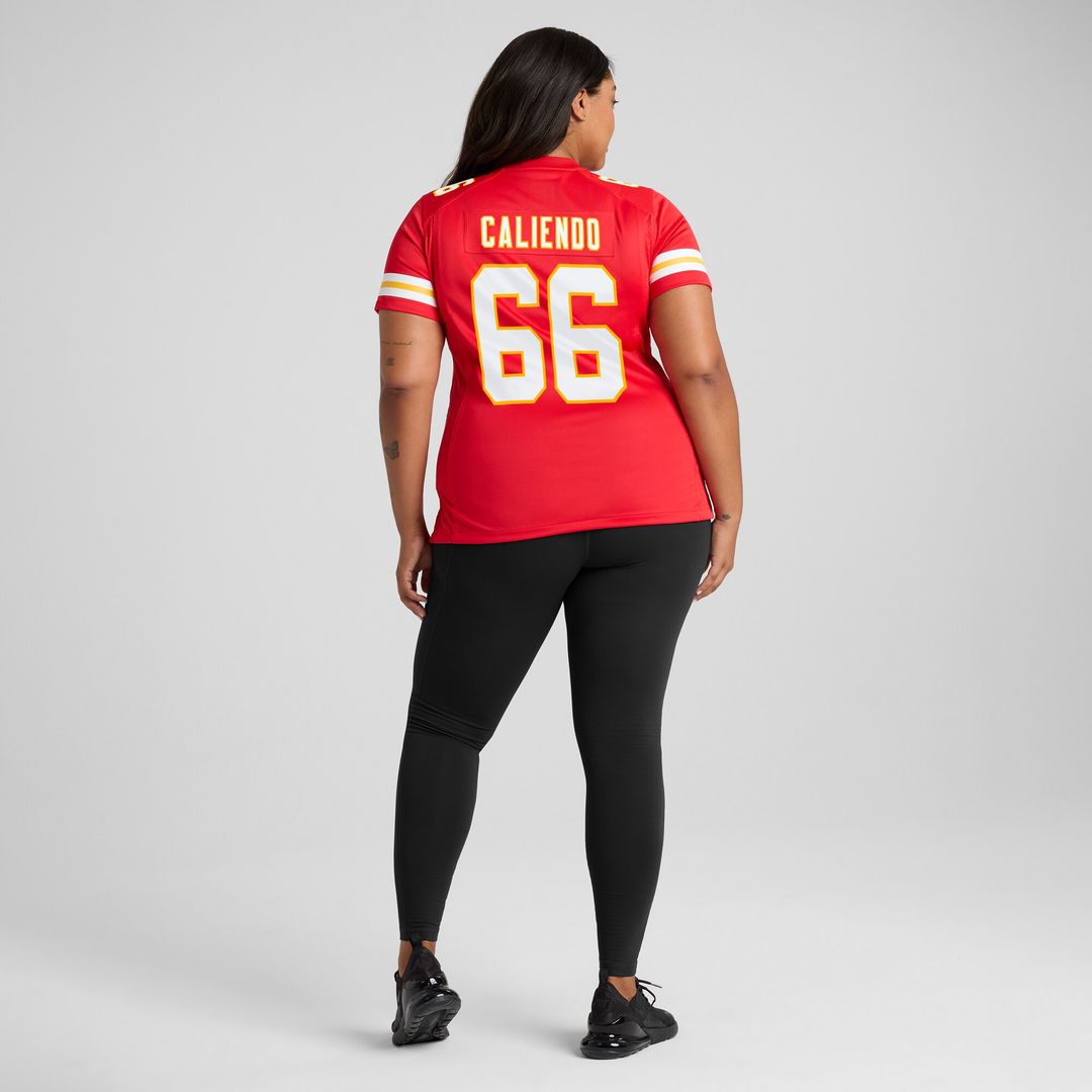 Mike Caliendo Kansas City Chiefs Nike Women's Game Player Jersey - Red
