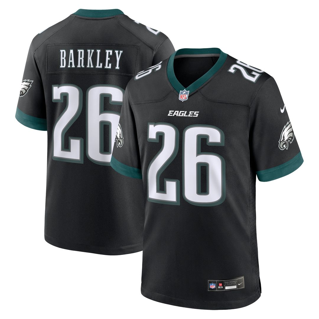 Saquon Barkley Philadelphia Eagles Nike Game Player Jersey - Midnight Green