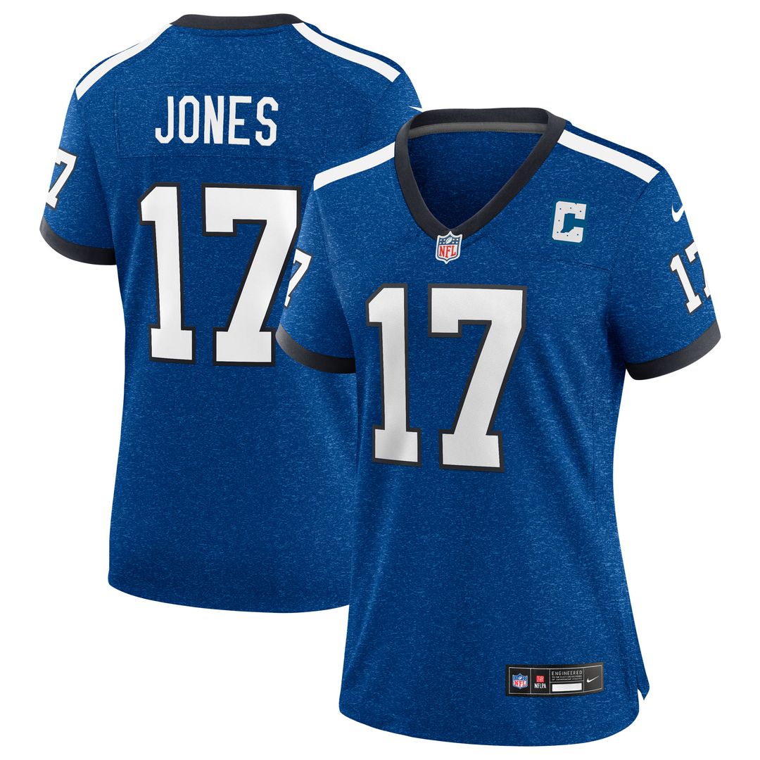 Daniel Jones Indianapolis Colts Nike Women's Team Game Jersey -  Royal