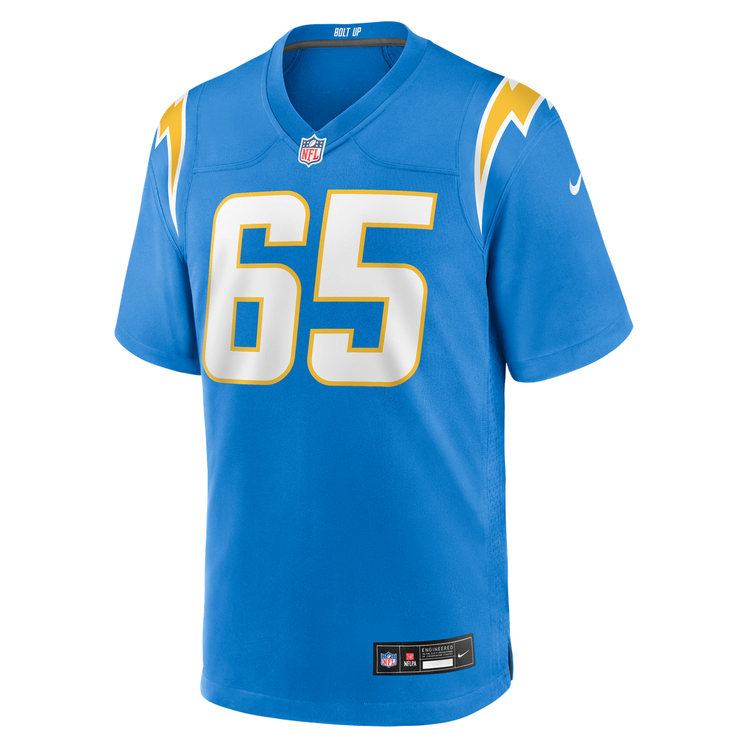 Logan Taylor Los Angeles Chargers Nike Team Game Jersey - Powder Blue
