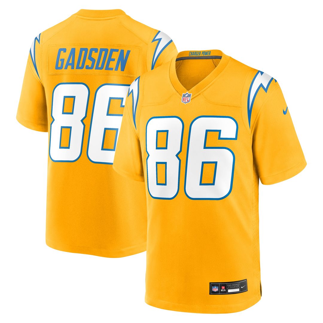 Oronde Gadsden Los Angeles Chargers Nike Alternate 2 Super Chargers Game Jersey -  Navy