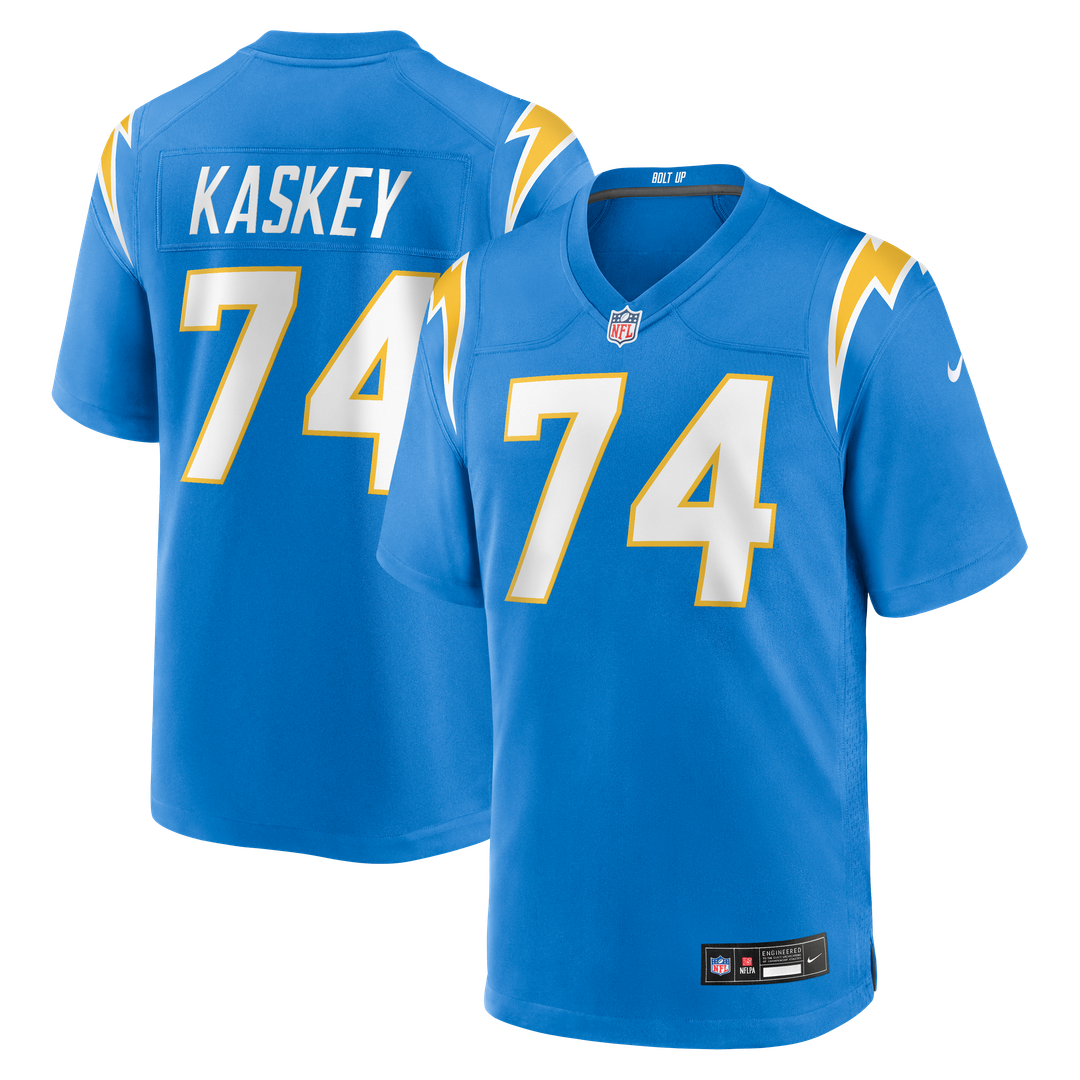 Matt Kaskey Los Angeles Chargers Nike Team Game Jersey - Powder Blue