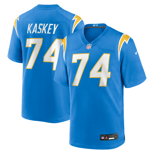 Matt Kaskey Los Angeles Chargers Nike Team Game Jersey - Powder Blue