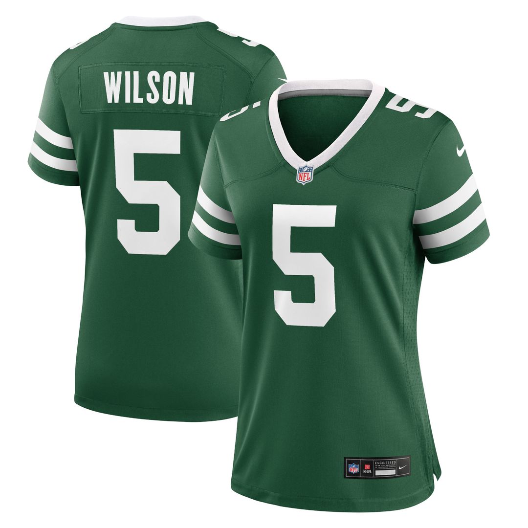 Garrett Wilson New York Jets Nike Women's Game Jersey - Legacy White