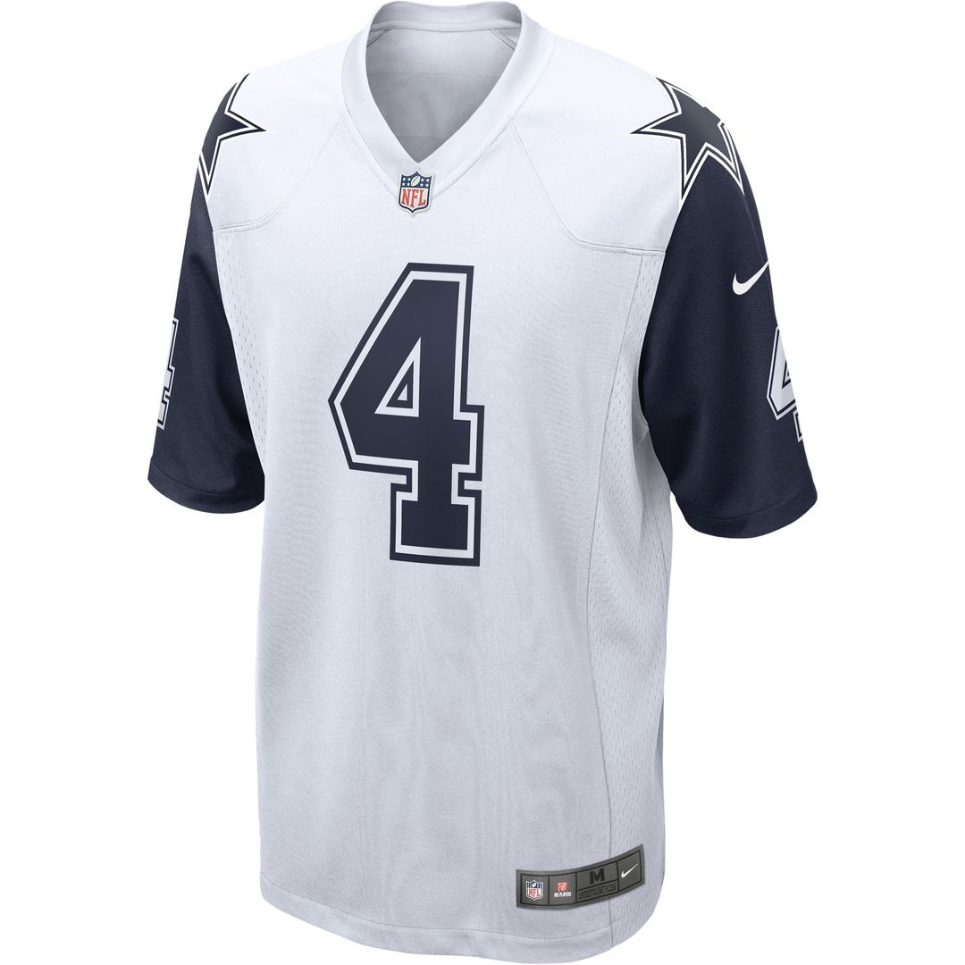 Dak Prescott Dallas Cowboys Nike Alternate Game Team Jersey - Navy