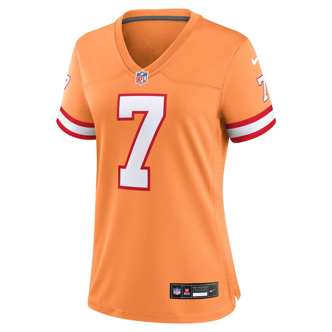 Bucky Irving Tampa Bay Buccaneers Nike Women's Alternate Game Jersey -  Pewter