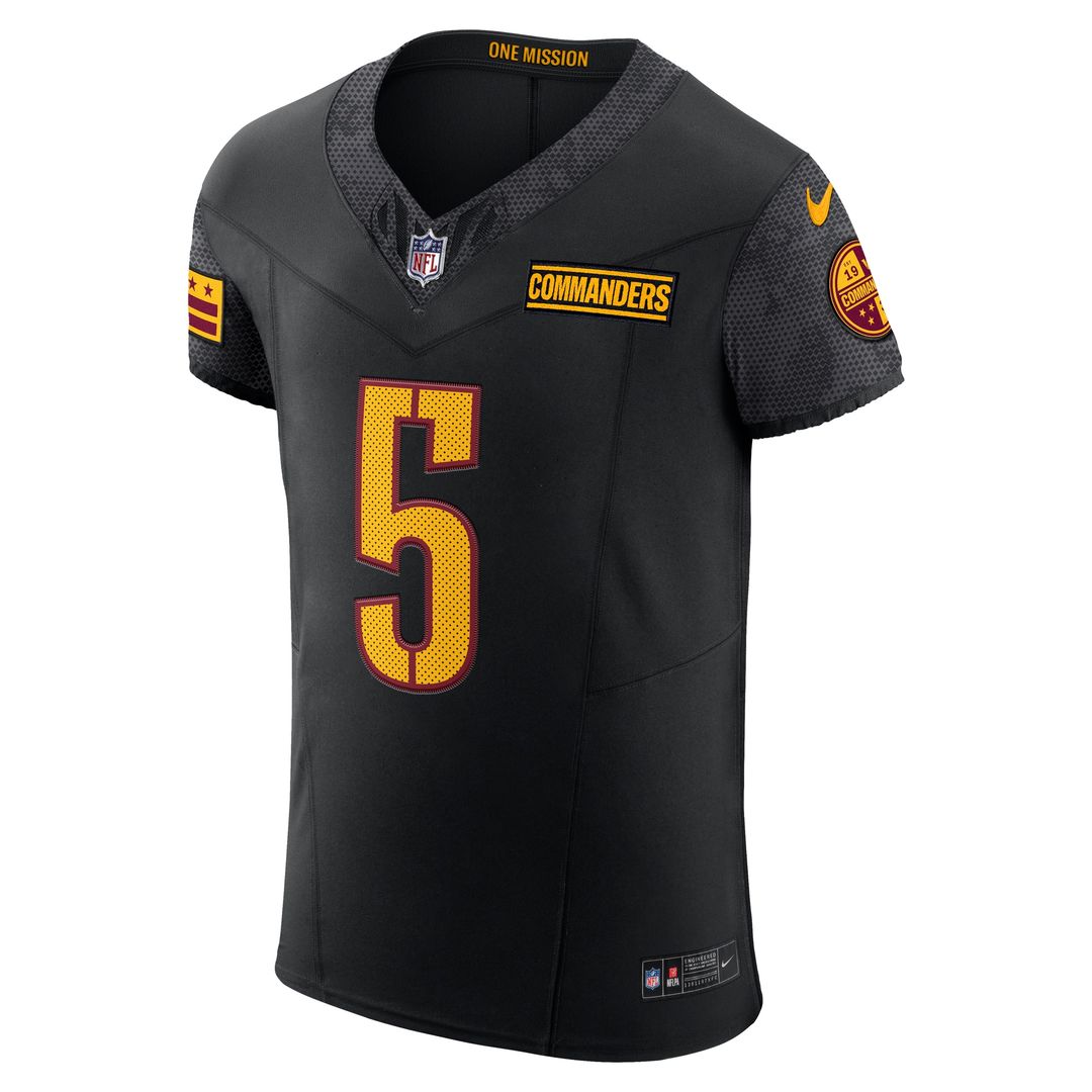 Jayden Daniels Washington Commanders Nike Team  Vapor F.U.S.E. Elite Jersey - Burgundy