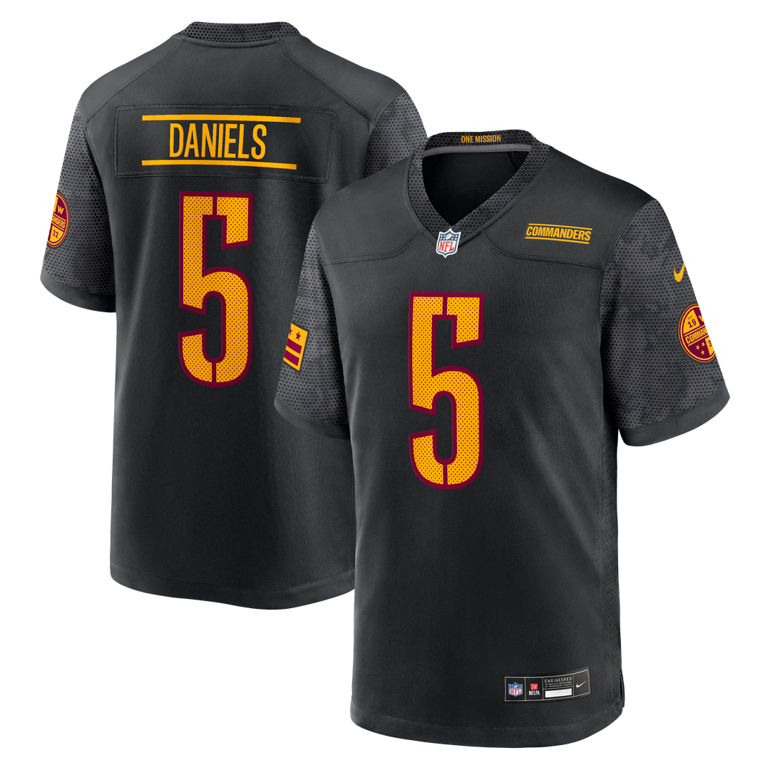 Jayden Daniels Washington Commanders Nike  Player Game Jersey - White