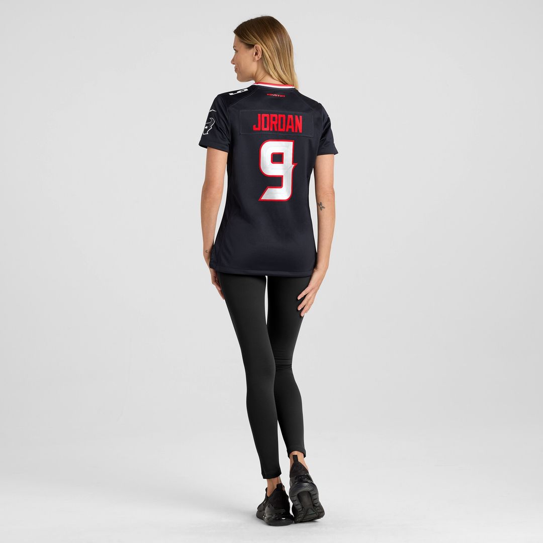 Brevin Jordan Houston Texans Nike Women's Team Game Jersey -  Navy
