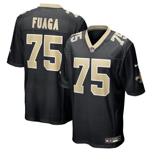Taliese Fuaga New Orleans Saints Nike  Player Game Jersey - Black