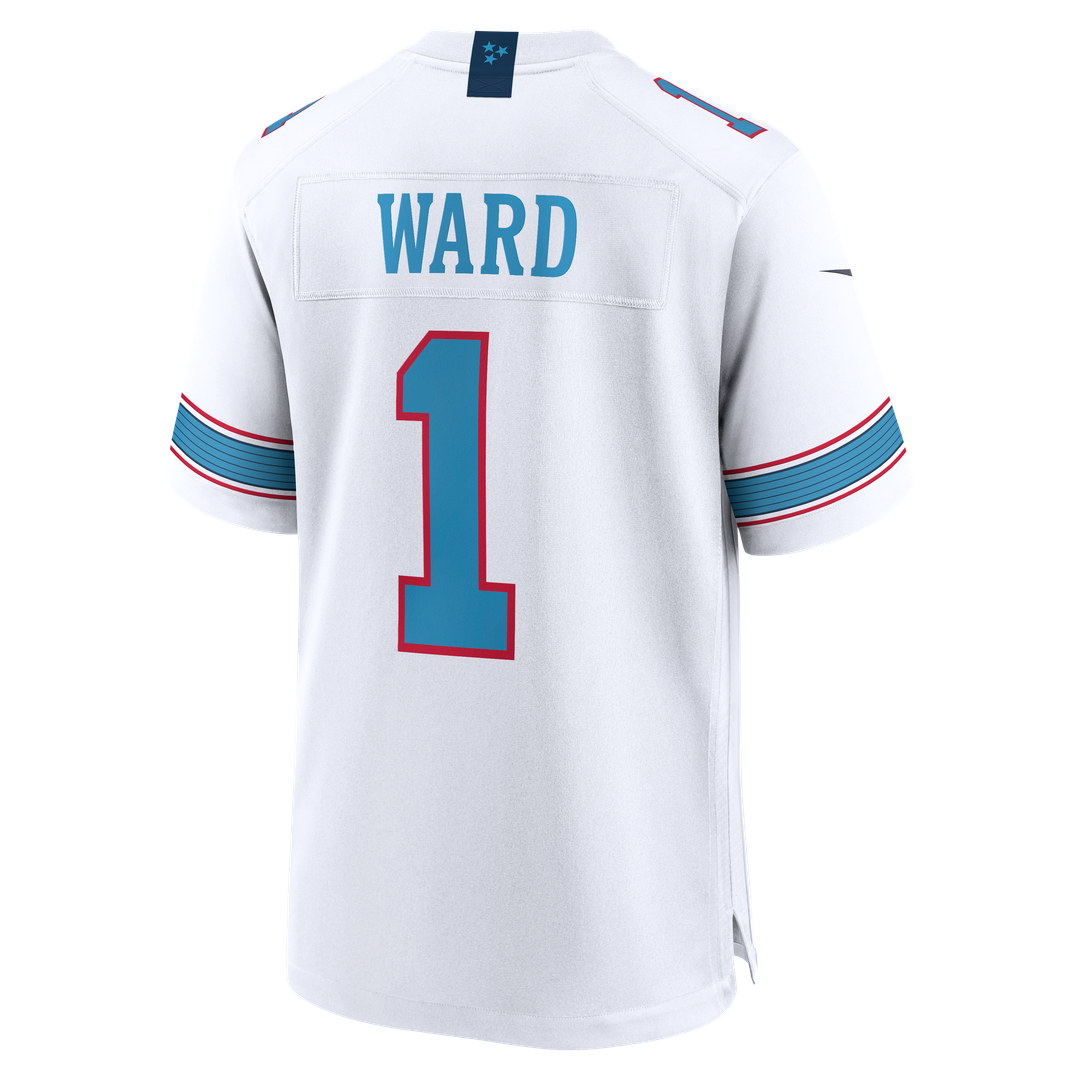 Cameron Ward Tennessee Titans Nike Game Jersey - Light Blue