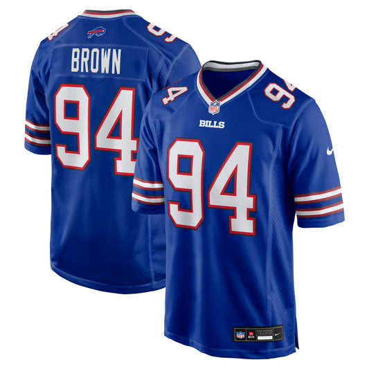 Andrew Brown Buffalo Bills Nike  Game Jersey -  Royal