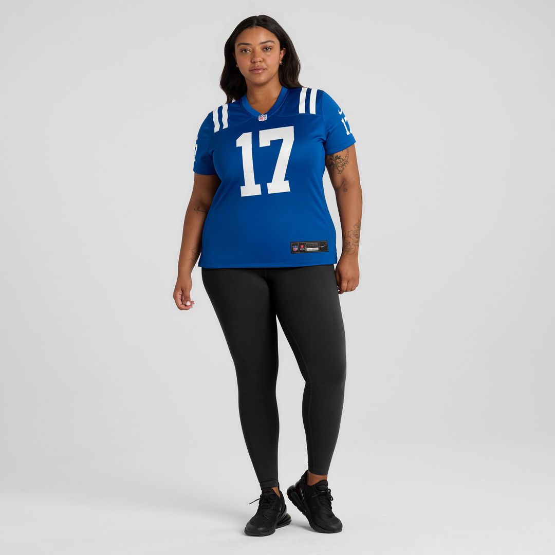 Daniel Jones Indianapolis Colts Nike Women's Alternate 2 Indiana Nights Game Jersey -  Heather Royal