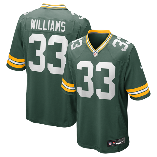 Evan Williams Green Bay Packers Nike  Game Jersey -  Green