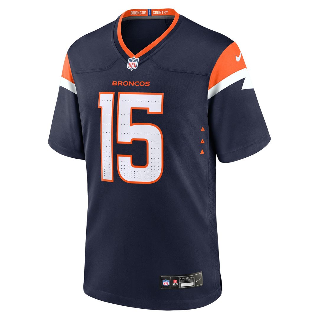 Nik Bonitto Denver Broncos Nike Alternate Game Jersey -  Navy