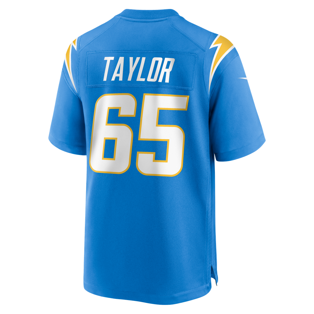 Logan Taylor Los Angeles Chargers Nike Team Game Jersey - Powder Blue