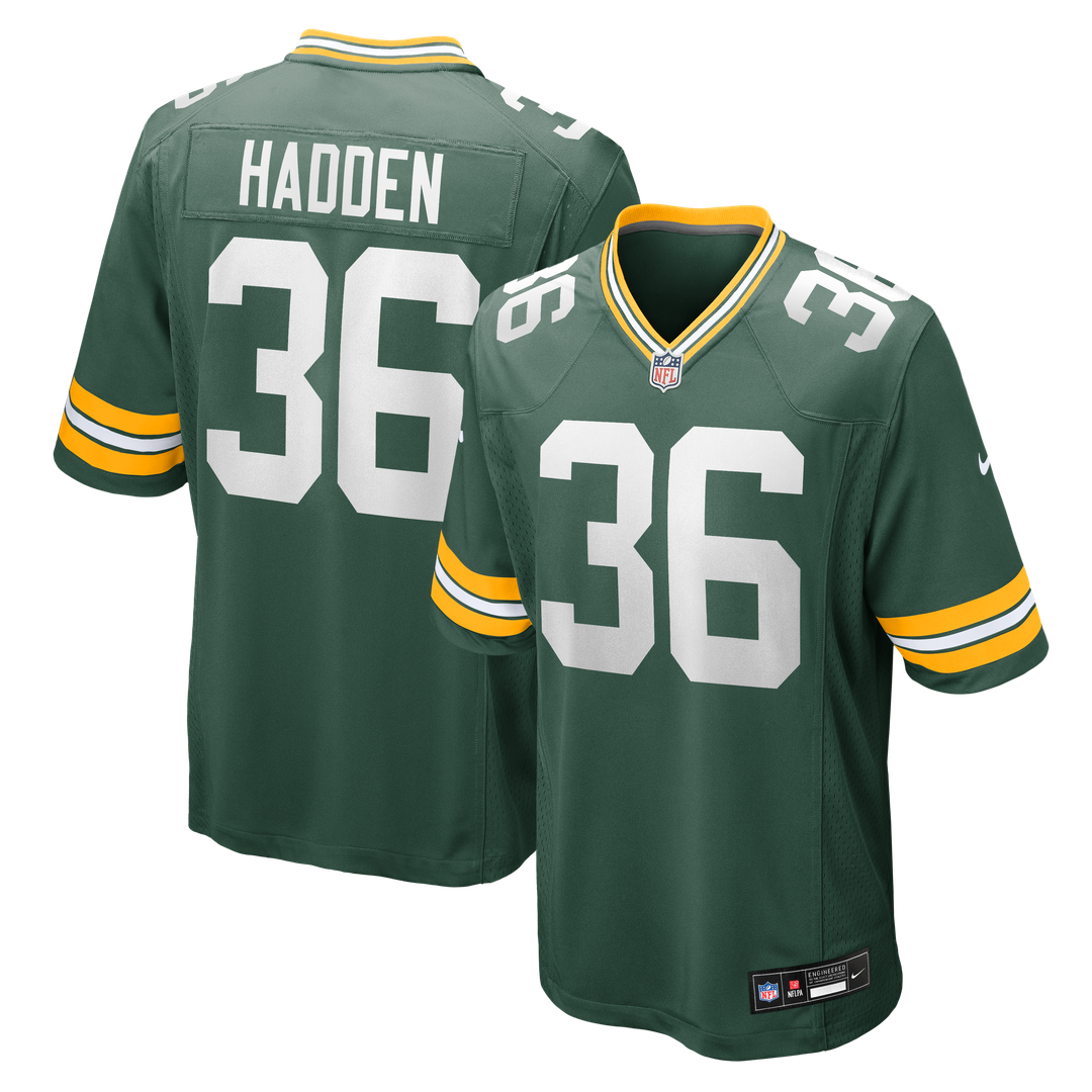 Kamal Hadden Green Bay Packers Nike Team Game Jersey -  Green