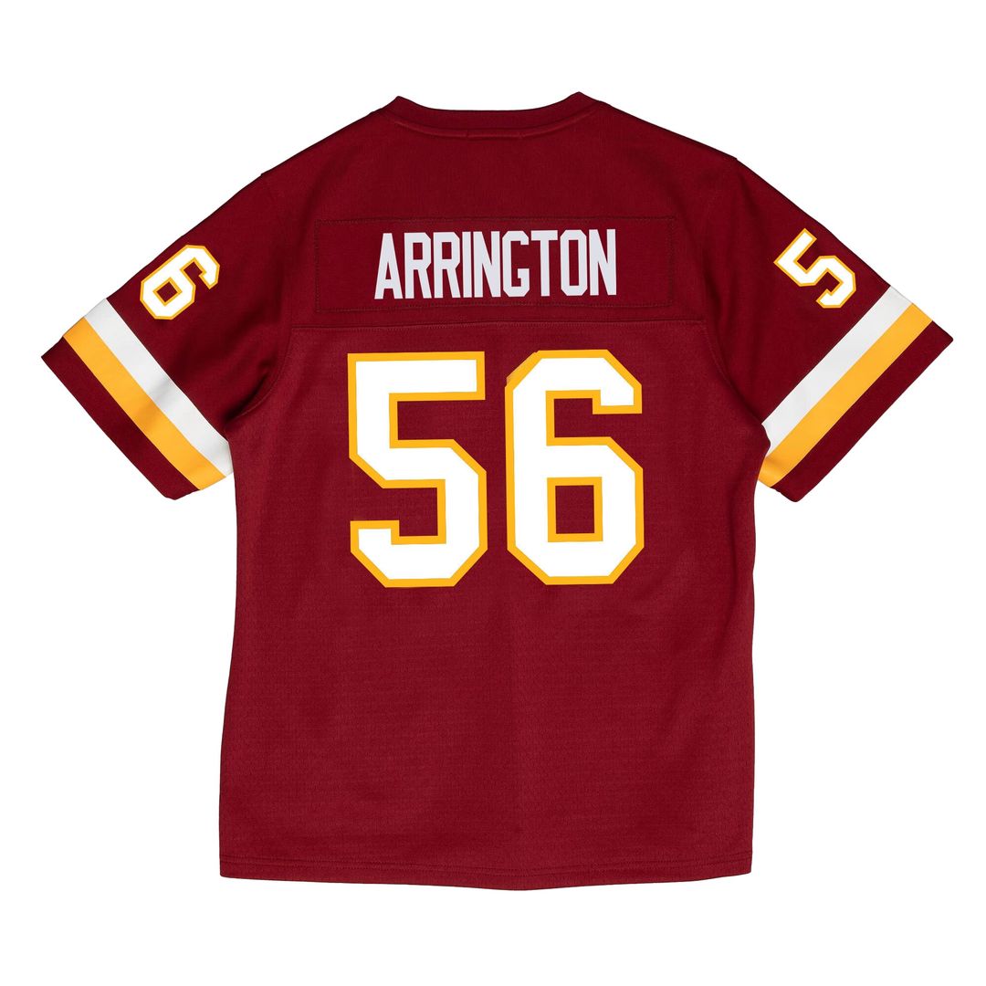 LaVar Arrington Washington Commanders Mitchell & Ness 2001 Legacy Throwback Replica Jersey - Burgundy