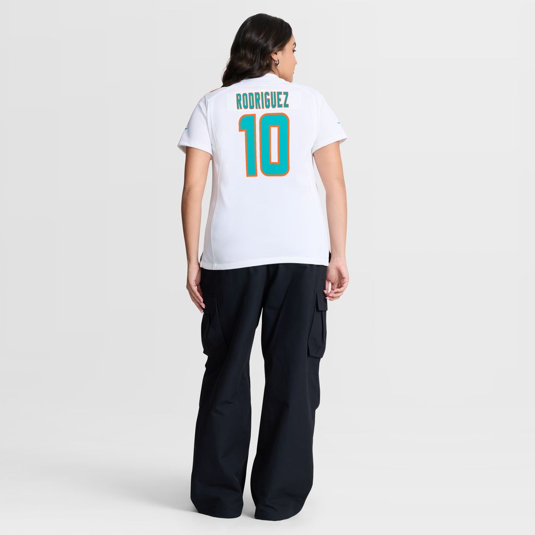 Jacob Rodriguez Miami Dolphins Nike Women's Team Game Jersey - Aqua