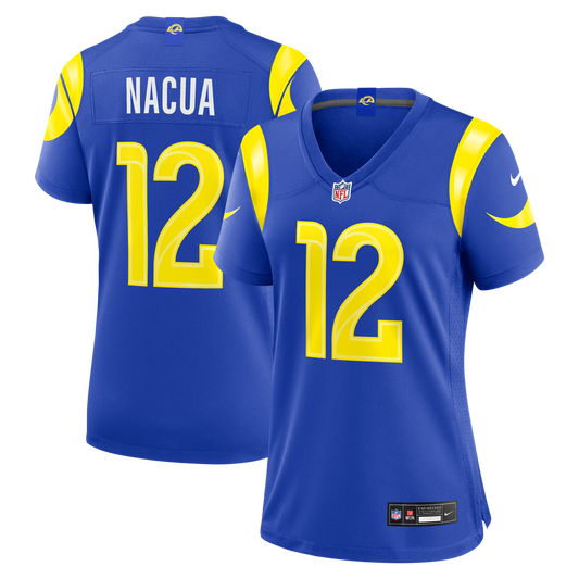 Puka Nacua Los Angeles Rams Nike Women's Game Jersey - Royal