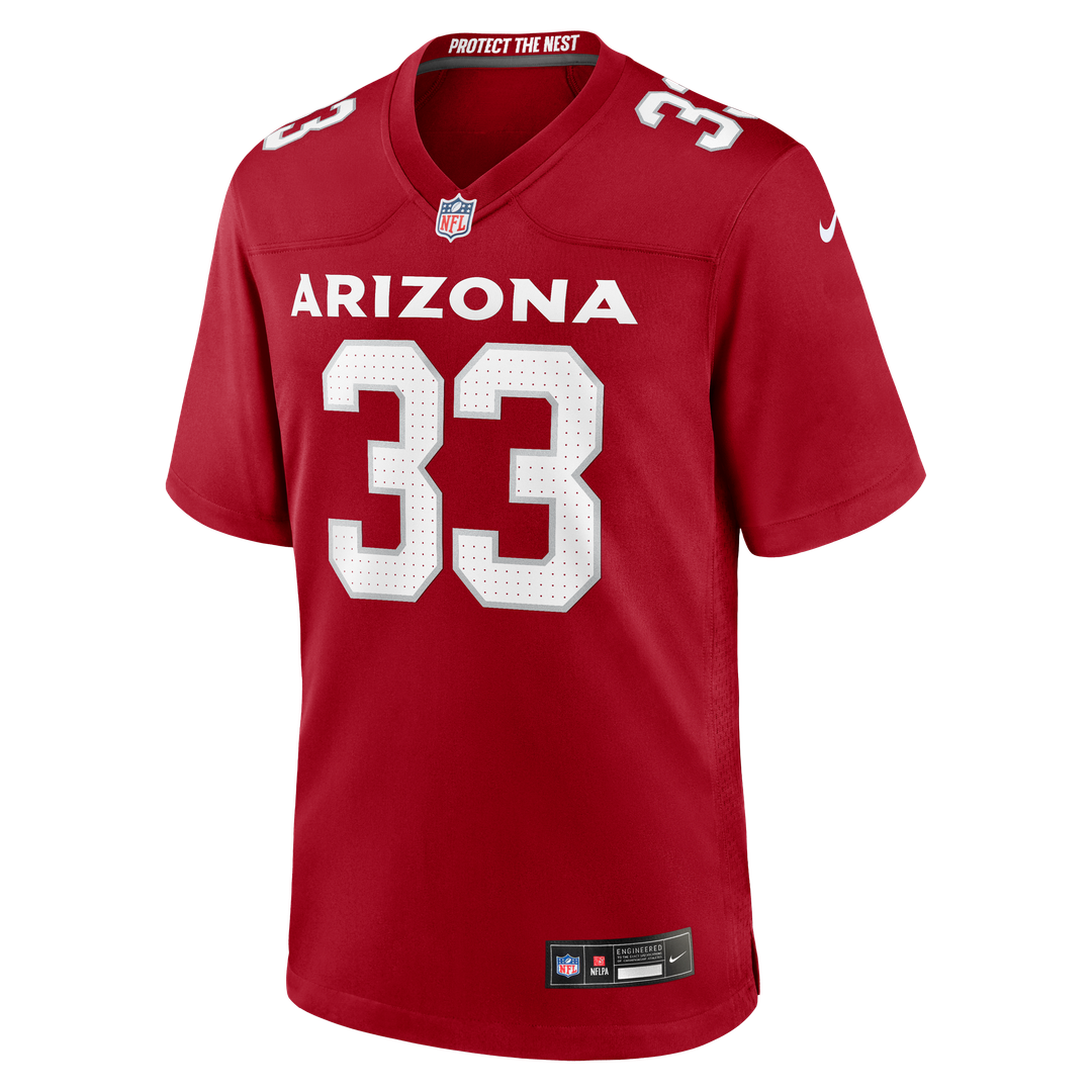 Trey Benson Arizona Cardinals Nike Team Game Jersey -  Cardinal