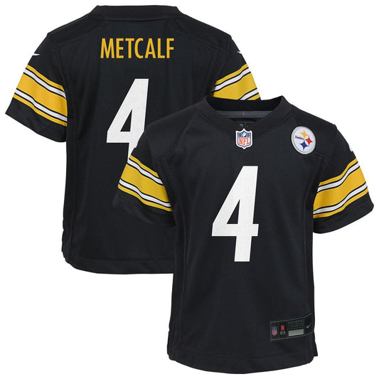D.K. Metcalf Pittsburgh Steelers Nike Preschool Team Game Jersey - Black