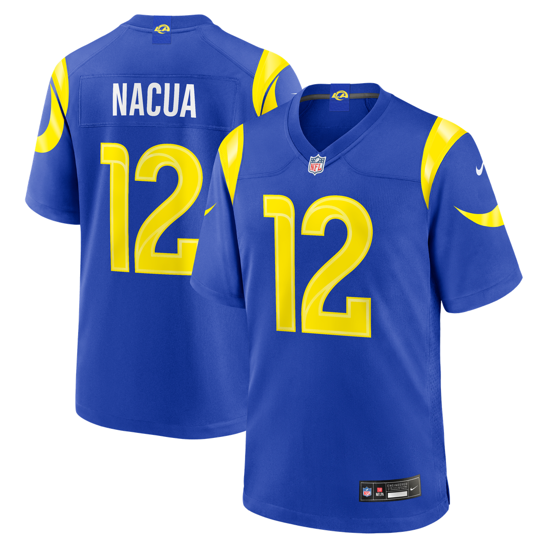 Puka Nacua Los Angeles Rams Nike White Game Player Jersey - White