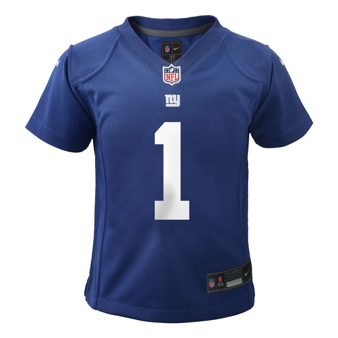 Malik Nabers New York Giants Nike Infant Team  Player Game Jersey - Royal