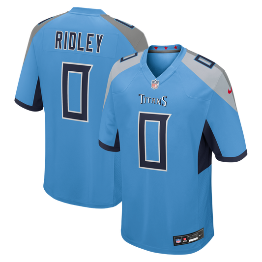 Calvin Ridley Tennessee Titans Nike Team Game Jersey -  Light Blue