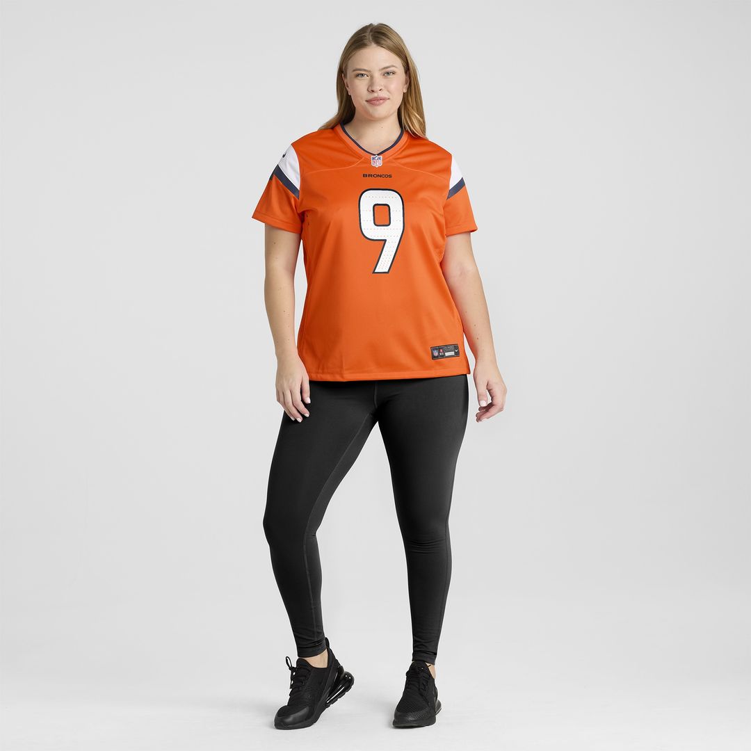Talanoa Hufanga Denver Broncos Nike Women's Team Game Jersey -  Orange