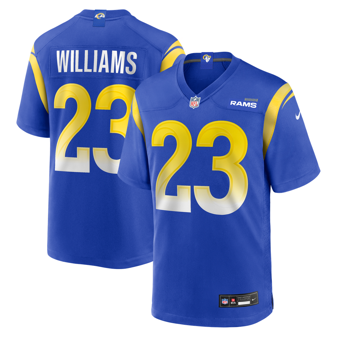 Kyren Williams Los Angeles Rams Nike Game Player Jersey - Royal