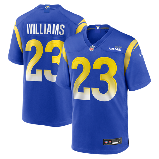 Kyren Williams Los Angeles Rams Nike Game Player Jersey - Royal